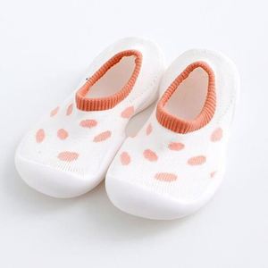 Floral Pattern Breathable Cotton Baby <strong>Socks</strong> for <strong>Boys</strong> Girls Non-Skid Indoor <strong>Slipper</strong> Rubber Sole Crew Length for Autumn Season - Product Image 5