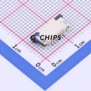 FPC-1.0AS-6PWBH25 FFC/FPC Connector SMD,P=1mm Connector Drawer Type Top Contact 6P 1mm - Product Image 2