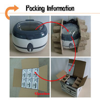 GTSONIC VGT-800 Electric Portable Ultrasonic Cleaner for Jewelry Glasses Watches Rings Dentures Aligners Retainers Household Use