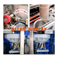 Machine d'emballage de sachets de thé de pyramides en nylon de triangle de PLA à grande vitesse pour le thé de santé feuilles fleur fruits secs minceur tisane
