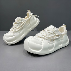 Chaussures de luxe pour hommes de créateur, nouvelle collection été, légères, à semelle épaisse, en cuir cousu, respirantes, avec doublure en maille et bout large - Product Image 1