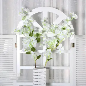 Intérieur Extérieur Cérémonie De Mariage Décor Floral Fleurs Artificielles Pas Cher Soie Blanc Violet Bougainvillier À Vendre