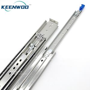 El kilidi fonksiyonu ile 18 "RV çekmece slayt, 220 kg yükleme kapasitesi 1" seyahat tam uzatma rulman ray üzerinde - Product Image 6