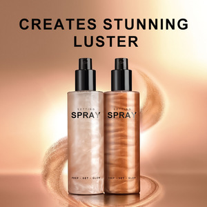 MLM Hydrating Glow Body <b>Spray</b> Moisturizing Brightening Skin Tone Enhancing Prep <b>Set</b> Glow Mist Private Label Custom Body <b>Spray</b> - Product Image 3
