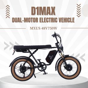 จักรยานเสือภูเขาแบตเตอรี่ลิเธียม 48v25ah มอเตอร์ฮับหลังไร้แปรงถ่าน 48v750w ยางขนาด 20*4.0 นิ้ว จอแสดงผล LCD รุ่น Jyop-d1max 48v - Product Image 3