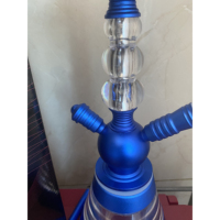 Chicha en verre de type narguilé populaire en gros, tabac à chicha