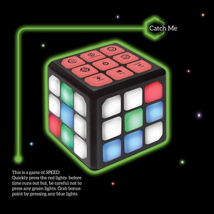 <span class=keywords><strong>Jeu</strong></span> électronique de mémoire et de réflexion 4-en-1 pour enfants, garçons et filles, avec cube lumineux, jouet éducatif STEM - Product Image 2