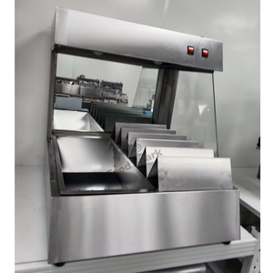 Station de chauffage électrique polyvalente pour frites à prix spécial d'usine, mini réchauffeur d'affichage de copeaux en acier inoxydable pour les magasins d'alimentation - Product Image 4