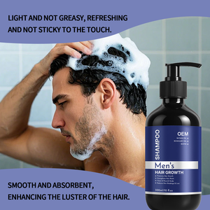 Shampooing professionnel pour la croissance des <span class=keywords><strong>cheveux</strong></span>, antipelliculaire, renforçant la kératine, shampooing pour hommes, <span class=keywords><strong>cheveux</strong></span> clairsemés, hommes - Product Image 3