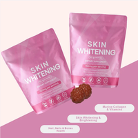Gummies de Collagène Quotidiennes : Formule Antioxydante, Éclaircissante et Hydratante pour Adultes – Faible Teneur en Matières Grasses et en Sucre