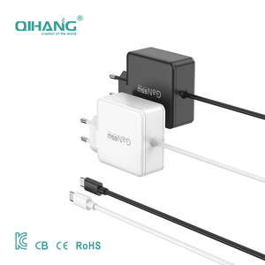 Cargador de Viaje GaN de 65W con Cable Integrado: Carga Rápida PPS para MacBook, iPhone, <span class=keywords><strong>Samsung</strong></span> - Product Image 2