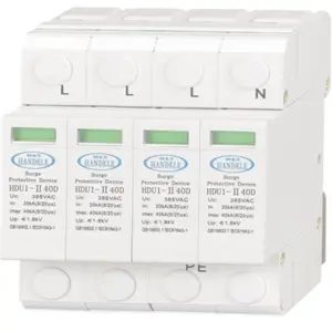 Patented Product Quick Wiring Surge Protection Device 4p AC 40ka SPD
