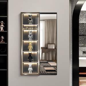 Новый дизайн, современный медведь с зеркальной росписью, скрытый полноразмерный зеркальный декоративный Рисунок, настенное искусство - Product Image 2