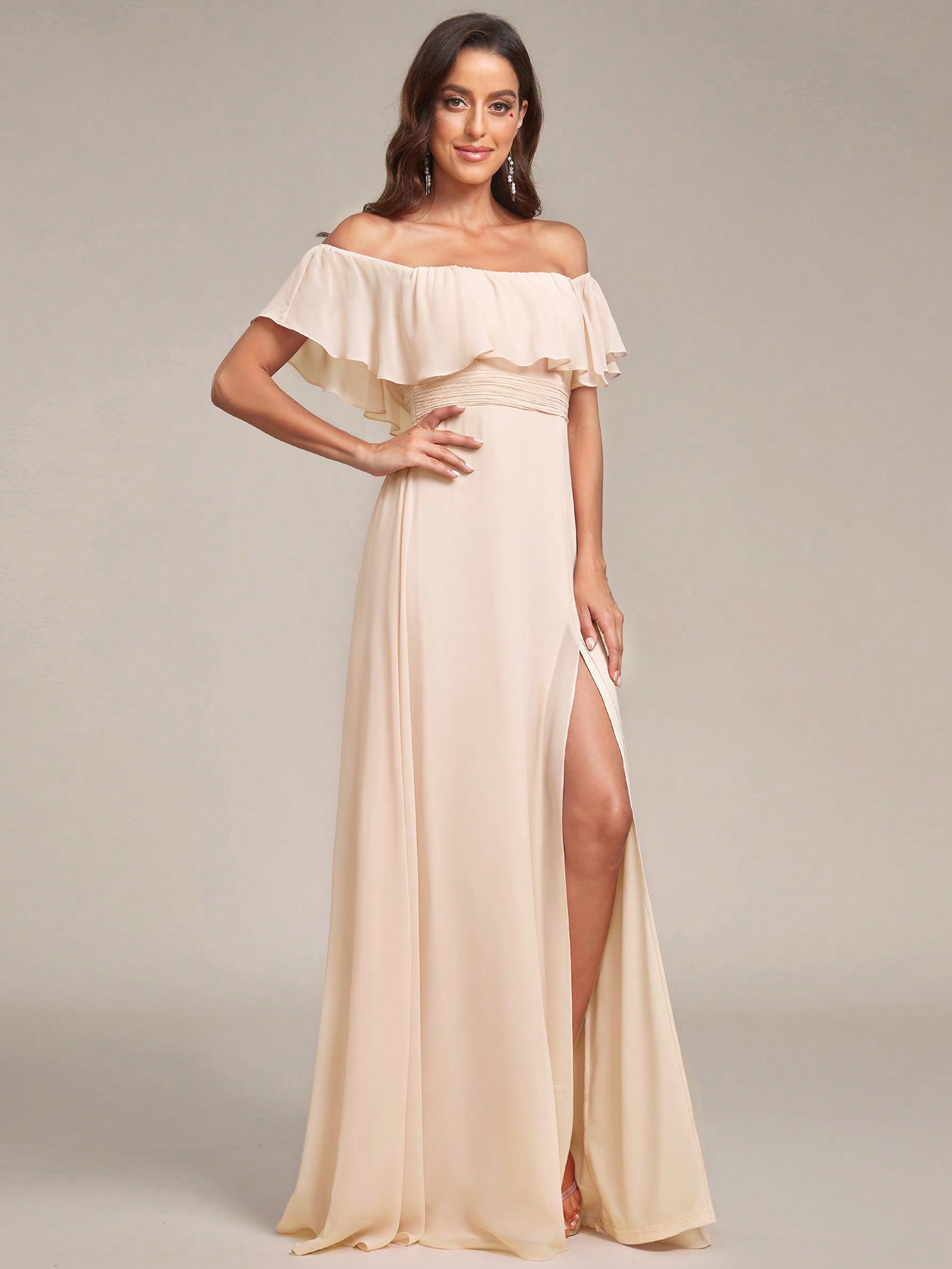 Long Flowy Chiffon Dresses - Elegant & Casual Designs