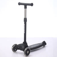 Nouveau modèle de trottinette pliable pour enfants, bébés et tout-petits, avec musique