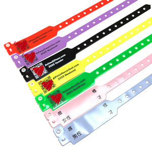 Bracelets en plastique bleu rose d'hôpital Bracelet unisexe d'identification de patient - Product Image 5