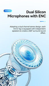 Lunettes Intelligentes IA avec Caméra 1080P HD, Photos, Traduction IA, Enregistrement Vidéo, Appel, Monture PC Durable, Contrôle Tactile, Lunettes <span class=keywords><strong>de</strong></span> <span class=keywords><strong>Soleil</strong></span> - Product Image 5