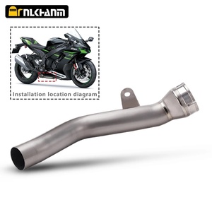 Tubo de Escape Reforzado Nuevo para Kawasaki Ninja <span class=keywords><strong>ZX10RR</strong></span> ZX-10R ZX10R NlkHanm 2021-2024, Acero Inoxidable de Titanio, Embalaje en Caja, 1 Año de Garantía - Product Image 4