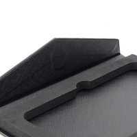 Etui pour smartphone électronique réutilisable en cuir de luxe personnalisé coffret de présentation EVA couvercle à rabat magnétique boîte noire pour emballage
