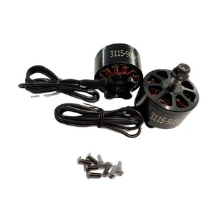 Motor sin Escobillas 3115-900KV, Cuerpo de Aluminio, Color Negro, para Dron de Carreras FPV, Repuesto - Product Image 1
