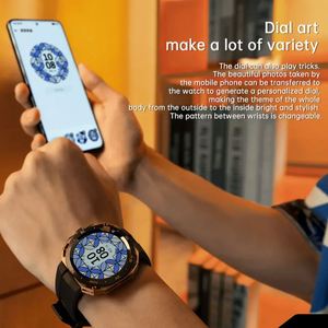 2023 NFC Étanche Montre Reloj GS3 Cyber avec étui Flicker 360x360 HD Écran Contrôle Vidéo Moniteur de Santé Montres Intelligentes - Product Image 2