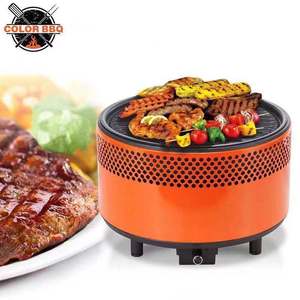 Bếp Nướng Than Di Động Sử Dụng Ngoài Trời Bảng Top Barbecue <span class=keywords><strong>Grill</strong></span> Năm Màu Để Lựa Chọn - Product Image 1