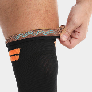 2220 # Sports compressione nylom ginocchiera <span class=keywords><strong>alta</strong></span> elasticizzata maglia <span class=keywords><strong>rotula</strong></span> al ginocchio stabilizza la corsa antiscivolo - Product Image 6