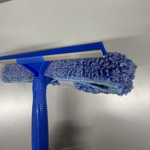 Universal Window Cleaner 2 In 1 Glass <b>Scraper</b> Double Sided With Microfiber Pad For Household Glass <b>Cleaning</b> - Product Image 3