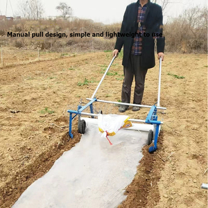 Tracteur manuel manuel agriculture plastique paillage pose de paillis applicateur machine pour la vente de fraises avec tracteur - Product Image 6