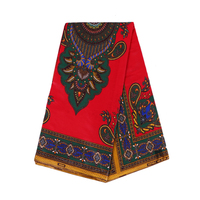 Tela africana estampada en cera, 100% algodón, Ankara Java Hollandaise tradicional, 6 yardas, RTS