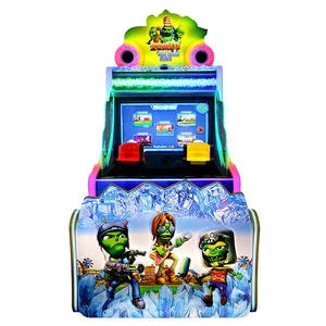 Machine de jeu d'arcade à billets avec tir à l'eau de zombies à deux joueurs à monnayeur à vendre - Product Image 6