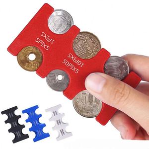 Multifunctional Japanese Yen Coin Clip <b>ABS</b> Eco-Plastic Change Storage Holder Classified Coin Wallet for Daily Use - Product Image 1