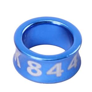Hete Verkopende Vogel Accessoires Kleurrijke Lichtmetalen Duif Voetband <span class=keywords><strong>Ring</strong></span> - Product Image 3
