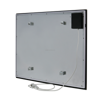 Calentador de Baño con 7 Programas Personalizables, Detección de Apertura de Ventanas, M35D 350W 220-240 V, Calentadores de Espejo de Cristal de Carbono Infrarrojos