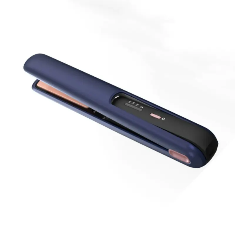 LED Temperature Display Rechargeable 4800mAh Cordless PTC Heater Hair Straightener