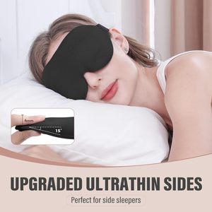 Mascherina per Dormire 3D Completamente Oscurante, Morbida e Traspirante, Copriocchi per Uomo e Donna, Benda Notturna Senza Pressione per Chi Dorme di Lato - Product Image 2