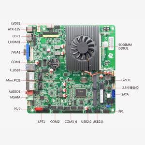 I5-4300U Combo de tarjeta. madre Board tính toán mô-đun Core i5 i7 I9 ITX mỏng Bo mạch chủ với bộ vi xử lý VGA HD LVDS/EDP - Product Image 1
