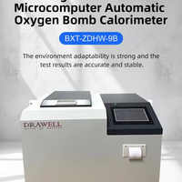 Kalorimeter Bom Oksigen Otomatis Drawell DW-BXT-ZDHW-9B Pengukur Panas Akurasi Tinggi
