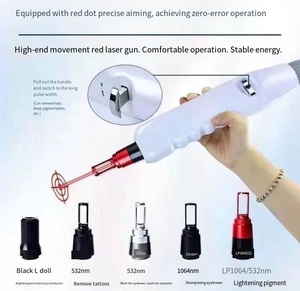 เครื่องทำความสะอาดคิ้วแบบพกพาชนิดล้อเลื่อน เครื่องกำจัดรอยสักและเม็ดสีคิ้วแบบพิโคเซคันด์ขนาดเล็ก - Product Image 4