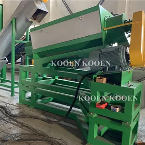PE PP Film Recyle Washing Line Friction Washer High Speed