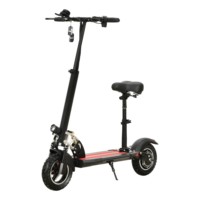 Trottinette électrique YUNQI puissante 800W - Capacité 150 kg, vitesse 31-40 km/h, construction en alliage d'aluminium durable, pneus pneumatiques de 10 pouces