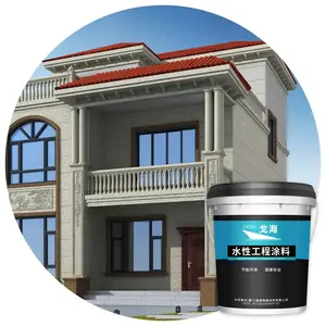 Preço de fábrica Customized Color Stone Paint Concrete Brick Wall Waterproof Paint Fabricante Nano Permeable Granite Paint