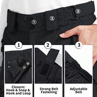 Pantalon de ski pour homme Pioneer Camp, pantalon de ski imperméable doublé, pantalon de randonnée, pantalon de neige, pantalon d'hiver coupe-vent pour activités de plein air