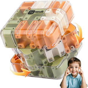 Venta caliente 3D Cubo de <span class=keywords><strong>laberinto</strong></span> de plástico Fidget Juguetes Educativos Cubo mágico Juguetes para aliviar <span class=keywords><strong>el</strong></span> estrés para <span class=keywords><strong>el</strong></span> <span class=keywords><strong>juego</strong></span> de competición multijugador - Product Image 1