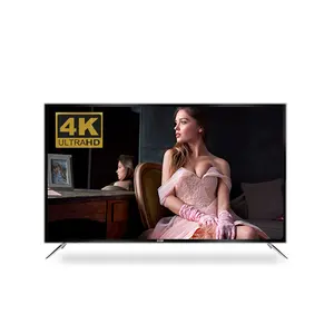 Haute qualité télévision 4k smart tv Android numérique 75 pouces led télévision 4k smart wifi tv en gros usage domestique 85 pouces plat tv