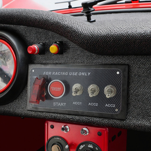 Panel de Interruptores de Aluminio Daiertek, Panel de Interruptores de Encendido de Doble Palanca, Panel de Interruptores de 24 V para Caravana, para Auto de <span class=keywords><strong>Carreras</strong></span>, RV, Camión - Product Image 1