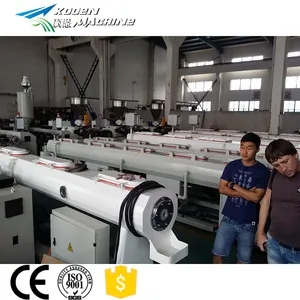 Fabrika fiyat PVC plastik boru ekstrüzyon makinesi hızlı teslimat