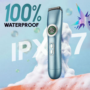 Sicherer und schmerzloser Gesichts- und Körperhaarentferner, Doppelkopf-Trimmer für Gesicht, Bikinizone, Achseln, wasserdichter Damen-Elektrorasierer, Epilierer - Product Image 3