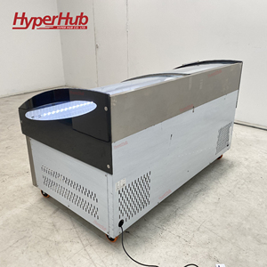 <span class=keywords><strong>Vitrine</strong></span> <span class=keywords><strong>Réfrigérée</strong></span> Commerciale en Acier Inoxydable pour Hôtels et Restaurants – Présentoir <span class=keywords><strong>Mobile</strong></span> Commercial - Product Image 6