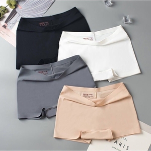 Braguitas de Seguridad Anti-Luz de Seda de Hielo para Mujer, Calzones Tipo Boxer con Entrepierna de Algodón, Ropa Interior Fina de Verano de Cuatro Puntas - Product Image 2